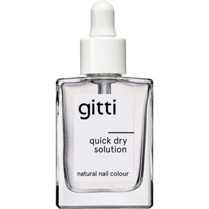 Gitti - Quick Dry Solution - Nagellak Droogversneller - Plantaardige Ingrediënten
