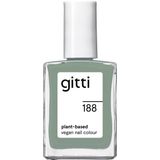 Gitti - Nagellak No. 188 - Frosty Sage - Groene Tint - Duurzaam