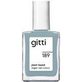 Gitti - Nagellak No. 189 - Blue Ice - Lichtblauw - Duurzaam