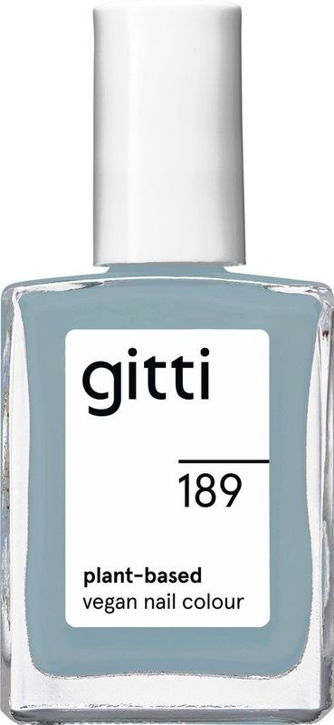 Gitti - Nagellak No. 189 - Blue Ice - Lichtblauw - Duurzaam
