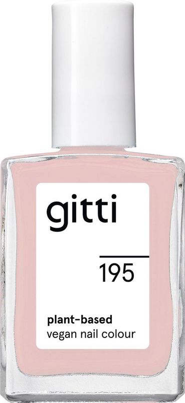 Gitti - Nagellak No. 195 - Tender Rosé - Duurzaam - Langhoudend