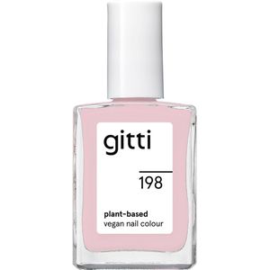 Gitti No. 198 - Blossom Blush - nagellak - minimaal 82% natuurlijk - 23 vrij - manicure - blijft 7 dagen zitten