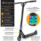 KESSER - GT-Limit - Funscooter - Zwart - Aluminium - 110 mm Wielen