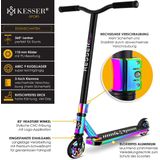 KESSER - Stuntstep X-Limit-Pro - Regenboog - T-vorm - 110 mm PU Wielen