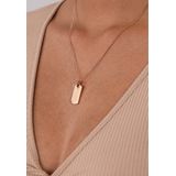 PURELEI - Ketting - Rose-goud - Fijne Ketting - Met Hanger - Glanzend