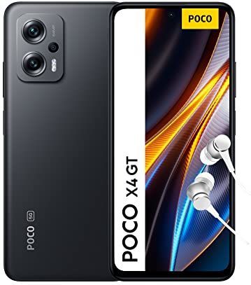 Xiaomi - POCO X4 GT - Smartphone - Zwart - 8 + 256 GB - 6,6 inch - 144 Hz DynamicSwitch - MediaTek Dimensity 8100 - Triple Camera 64 MP - 5080 mAh - Turbo Charge 67 W