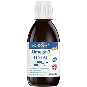 NORSAN Premium Omega 3 Visolie Totaal Citroen hoge dosis - 2000 mg Omega-3 per portie - Meer dan 4000 artsen bevelen NORSAN aan - 800 IE Vitamine D3, geen oprispingen