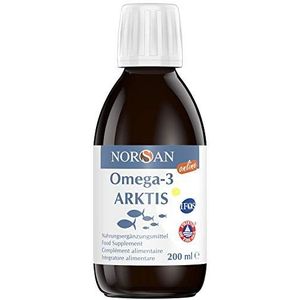 NORSAN Premium Omega 3 Kabeljauw Olie Hoge Dosis - 2.000mg Omega 3 per serving - Meer dan 4000 artsen bevelen NORSAN Omega 3 Olie aan - geen oprispingen