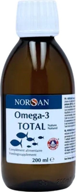 Norsan - Omega-3 Total Natural Olie - 200 ml - Vetzuren