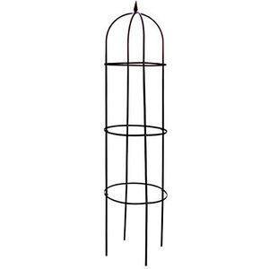Spetebo Metalen klimhulp 200 x 40 cm - Rozenzuil rozenboog rankrooster rank obelisk rozenframe ranktoren