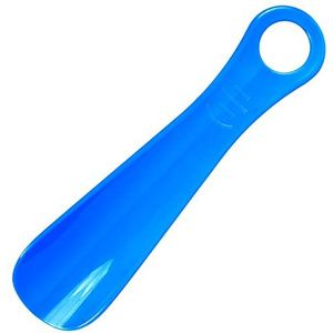 biped schoenlepel kunststof 18 cm – Mini schoenlepel ergonomisch reisformaat – Handig voor kinderen en volwassenen – Compact hulpmiddel onderweg z2798(blauw)