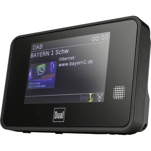 Dual CA 1 Tafelradio met internetradio Internet, DAB+, VHF (FM) DAB+, FM, Internetradio, AUX, WiFi, Bluetooth Zwart