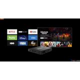 YAY GO PRO AndroidTV 4K UHD - OTT IPTV Mediaspeler Box - Zwart