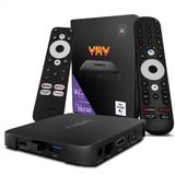 YAY GO PRO AndroidTV 4K UHD - OTT IPTV Mediaspeler Box - Zwart