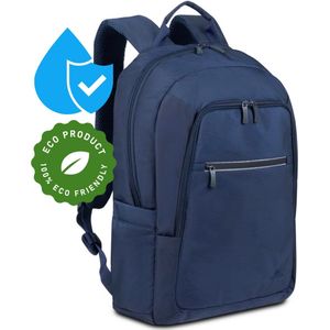 RIVACASE 7561 ECO Rugzak voor laptops van 15,6-16 inch, donkerblauw, donkerblauw, 15,6""-16"", Eco