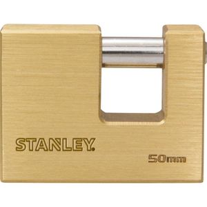 Stanley hangslot massief messing Bajonet 50mm Stanley hangslot massief messing Bajonet 50mm