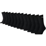 Puma - Combi - Sport Sokken - Zwart - 12-paar Voordeelverpakking