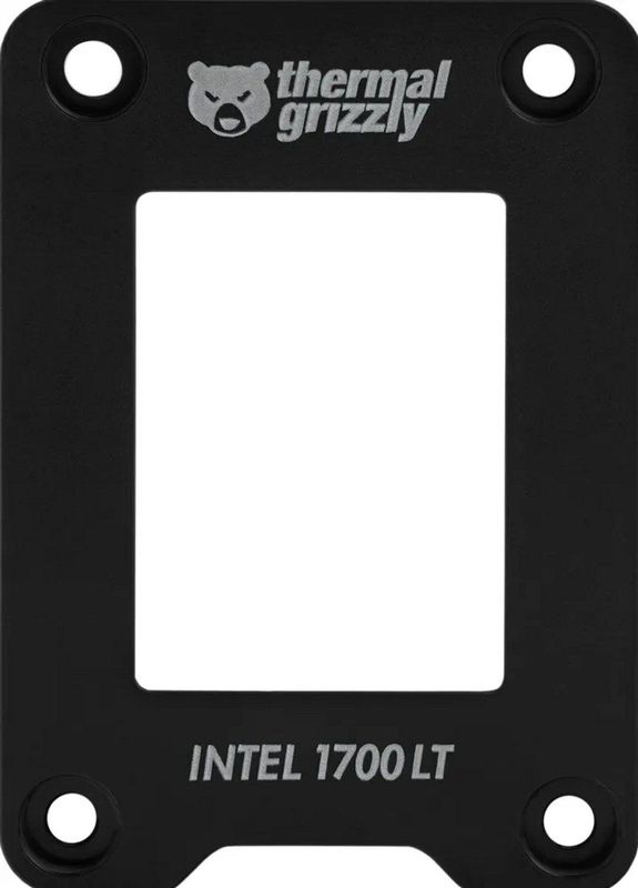 Thermal Grizzly - CPU Contact Frame - Intel 1700 LT - Acrylonitril-Butadieen-Styreen - Verbeterde Koelprestaties