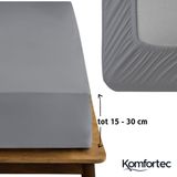 Komfortec® Hoeslaken - 180x200 - Microvezel - Zacht - Ademend