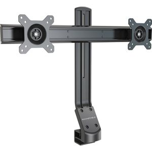 ROCKSTABLE RS-MM005 Monitor arm - Voor 2 schermen - Draai- en kantelbaar - 13-27"" inch - Zwart