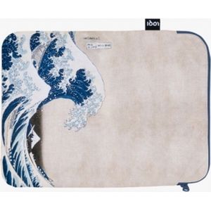 LOQI Laptop Sleeve M.C. - Hokusai the Great Wave Recycled