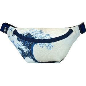 LOQI Bum Bag M.C. - The Great Wave Recycled