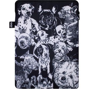 LOQI Laptop Sleeve - Dogs Recycled