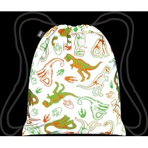 LOQI Backpack - Dinosaur Skeleton Reflective Mini