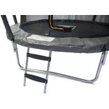 Kettler Trampoline Jump - 244cm rond - incl. veiligheidsnet - incl. ladder - zwart