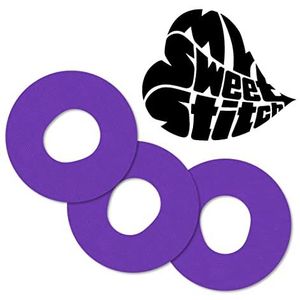 MySweetStitch | Pleister voor Dexcom G7 Sensor | Waterdicht, ademend en huidvriendelijk Rond (25 stuk) | Made in Germany | Buiten Ø 65mm | Paars