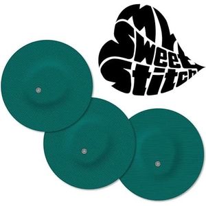 MySweetStitch | Pleister voor Dexcom G7 Sensor met VENTILATIEGAT | Waterdicht, ademend en huidvriendelijk Rond (25 stuk) | Made in Germany | Buiten Ø 65mm, binnen Ø 4mm | Benzine