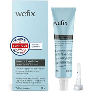 WeFix Aambeien zalf 30 g - vermindering van aambeien graad 1 ontstekingssymptomen - bevordering van wondgenezing