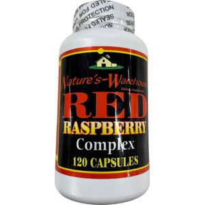 Nature's Warehouse - RED RASPBERRY COMPLEX - 700MG - 120 capsules - Rode framboos - Voedingssupplement