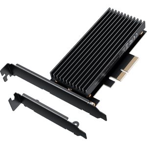Graugear - PCI-kaart - M.2 PCIe 4.0 - Controlekaart - Aluminium Koellichaam