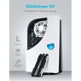 GRAUGEAR - Aluminium Koellichaam - M.2 NVMe SSD - PS5 & PS5 Slim - Heatsink-Koeler Kit