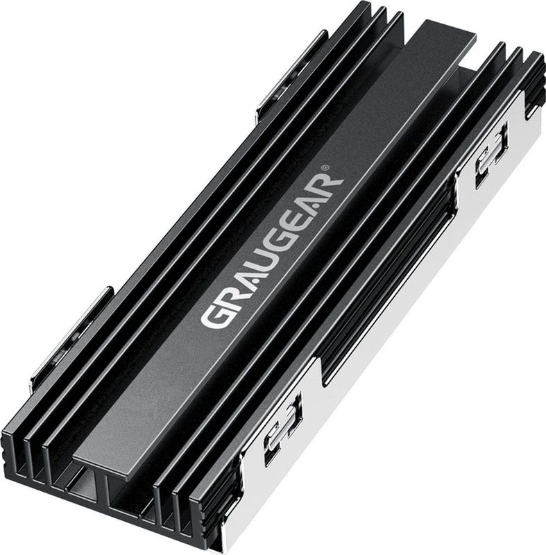 GRAUGEAR - Aluminium Koellichaam - M.2 NVMe SSD - PS5 & PS5 Slim - Heatsink-Koeler Kit