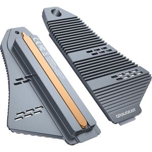 GRAUGEAR - G-PS5HS04 - Heatpipe Koeler - Grijs - Aluminium/Koper