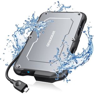 Graugear - G2502-C-10G - Externe Harde Schijf Behuizing - Zwart - USB 3.2