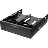 GRAUGEAR - G-CV-235T525 - Inbouwframe - 5,25 inch - Ondersteunt 2x 2,5 inch en 1x 3,5 inch HDD/SSD