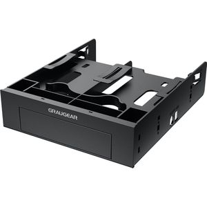 GRAUGEAR - G-CV-235T525 - Inbouwframe - 5,25 inch - Ondersteunt 2x 2,5 inch en 1x 3,5 inch HDD/SSD