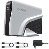 Graugear - G-3501-A-10G - Externe Harde Schijf - Wit - 8TB - USB-C/USB-A