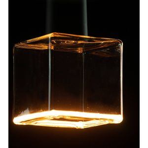 Segula - LED-lampen Cube transparante lijn Floating 4,5 W 300 lm 2200K dimbaar