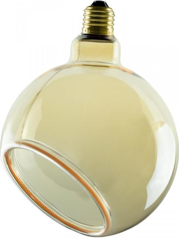 Segula - Floating LED Lamp - Goudkleurig Glas - E27-Fitting - Dimbaar