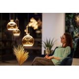 Segula - Floating LED Lamp - Gerookt Glas - E27 - Dimbaar
