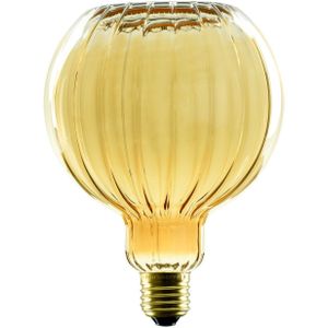 Segula LED lamp E27 | Floating Globe 125 mm | Goud Geribbeld