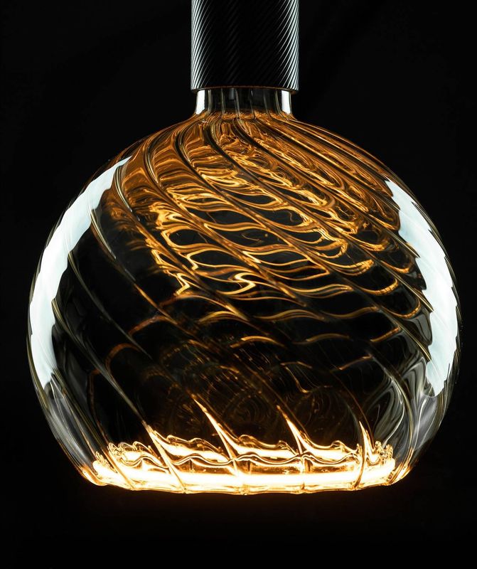 Segula - G200 - Led Lamp - Smokey Grijs - E27 - Dimbaar - 6W