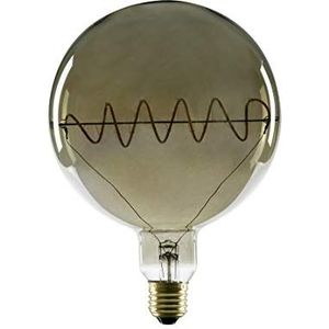 SEGULA LED filament lamp - Globe 150mm - rookgrijs - dimbaar - E27