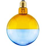 Segula - Illusion Globe G125 - LED Lamp - Amber/Blauw - Dimbaar - 5.2W
