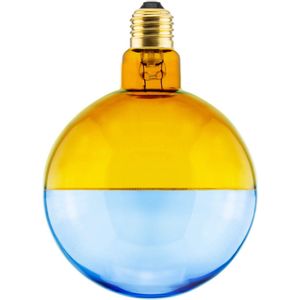 Segula - Illusion Globe G125 - LED Lamp - Amber/Blauw - Dimbaar - 5.2W