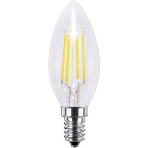 Segula 55313 LED-lamp Energielabel G (A - G) E14 Kaars 3.2 W = 26 W Warmwit (Ø x l) 35 mm x 100 mm 1 stuk(s)